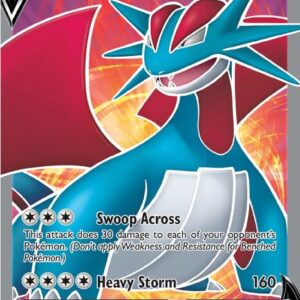Salamence V (Full Art) 185/189 Holofoil SWSH03: Darkness Ablaze