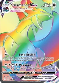 Salamence VMAX (Secret) | 194/189 | Holofoil | SWSH03: Darkness Ablaze