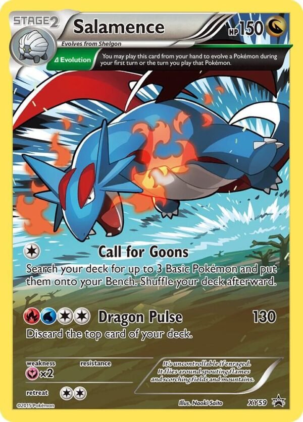 Salamence XY59 Holofoil XY Promos