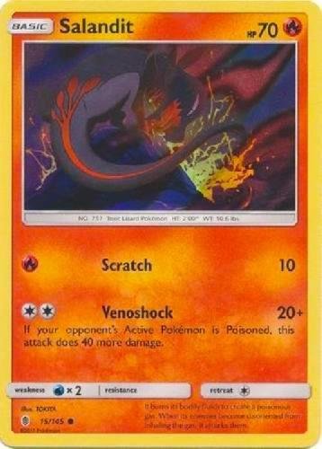 Salandit 15/145 (Collection Promo) 015/145 Holofoil League & Championship Cards Salandit 15/145 (Collection Promo) 015/145 Holofoil League & Championship Cards