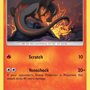 Salandit 15/145 Reverse Holofoil SM – Guardians Rising