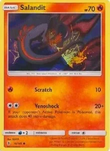 Salandit | 15/145 (Collection Promo) | 015/145 | Holofoil | League & Championship Cards