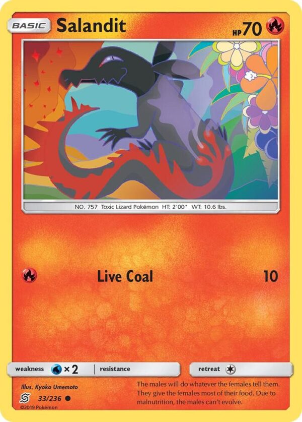 Salandit (33) 33/236 Normal SM – Unified Minds Salandit (33) 33/236 Normal SM – Unified Minds