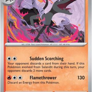 Salazzle 024/142 Reverse Holofoil SV07: Stellar Crown