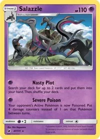 Salazzle | 47/111 | Reverse Holofoil | SM - Crimson Invasion Salazzle | 47/111 | Reverse Holofoil | SM - Crimson Invasion