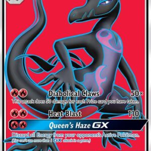 Salazzle GX (Full Art) 132/147 Holofoil SM – Burning Shadows Salazzle GX (Full Art) 132/147 Holofoil SM – Burning Shadows
