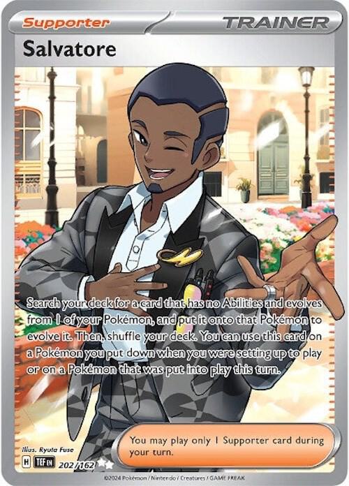 Salvatore 202/162 Holofoil SV05: Temporal Forces