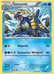 Samurott | 41/149 (BW Boundaries Crossed) | 041/149 | Normal | Deck Exclusives Samurott | 41/149 (BW Boundaries Crossed) | 041/149 | Normal | Deck Exclusives