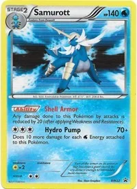 Samurott | BW22 | Holofoil | Black and White Promos