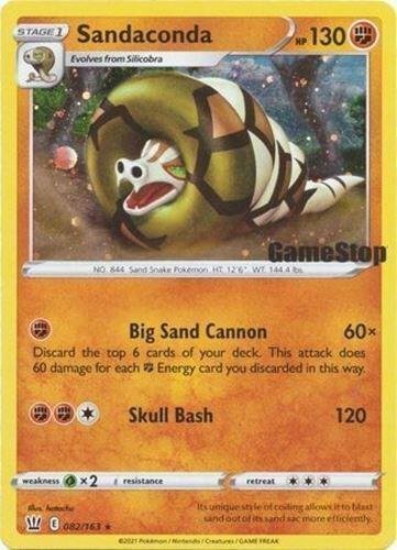 Sandaconda 082/163 (Gamestop Exclusive) Holofoil Miscellaneous Cards & Products