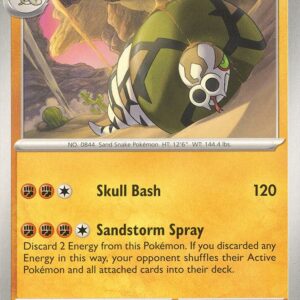 Sandaconda 120/198 Reverse Holofoil SV01: Scarlet & Violet Base Set