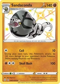 Sandaconda | SV071/SV122 | Holofoil | Shining Fates: Shiny Vault