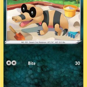 Sandile 111/195 Reverse Holofoil SWSH12: Silver Tempest
