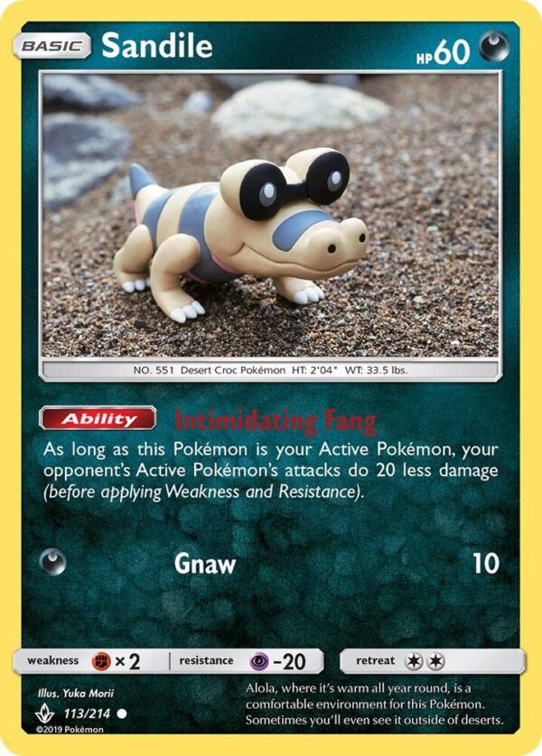 Sandile (113) 113/214 Normal SM – Unbroken Bonds Sandile (113) 113/214 Normal SM – Unbroken Bonds