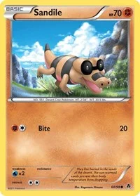 Sandile | 60/98 | Reverse Holofoil | Emerging Powers