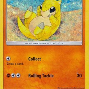 Sandshrew 008/034 Holofoil Trading Card Game Classic