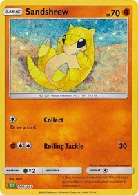 Sandshrew | 008/034 | Holofoil | Trading Card Game Classic