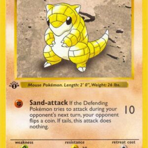 Sandshrew 062/102 Unlimited Base Set (Shadowless) Sandshrew 062/102 Unlimited Base Set (Shadowless)