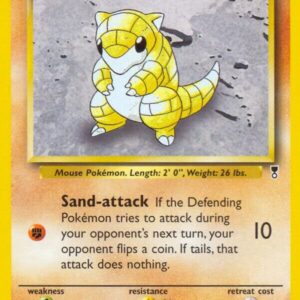 Sandshrew 091/110 Reverse Holofoil Legendary Collection