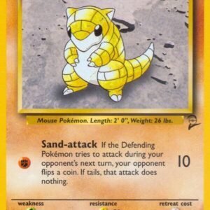 Sandshrew 091/130 Normal Base Set 2