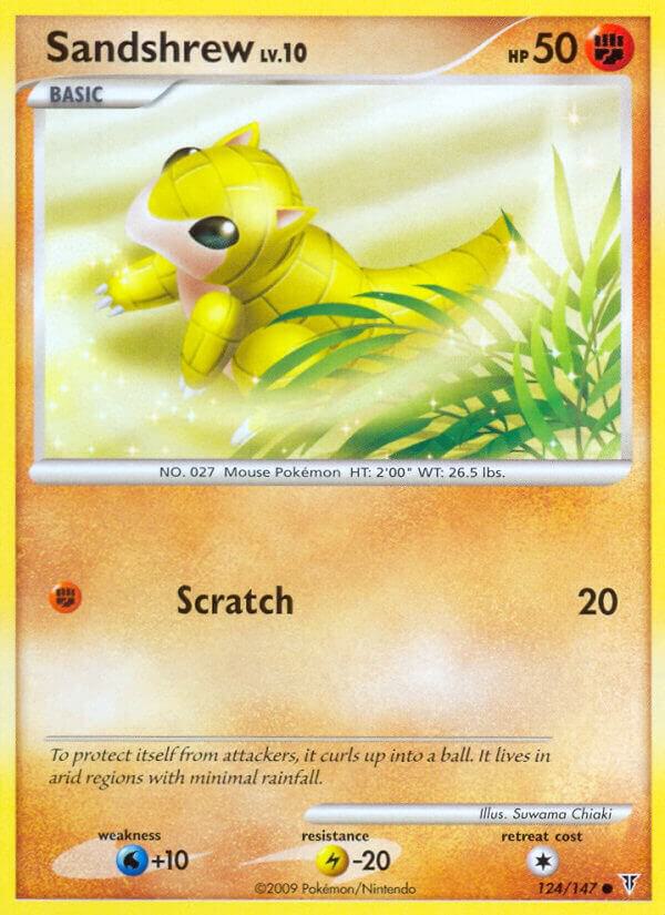 Sandshrew 124 Normal Supreme Victors