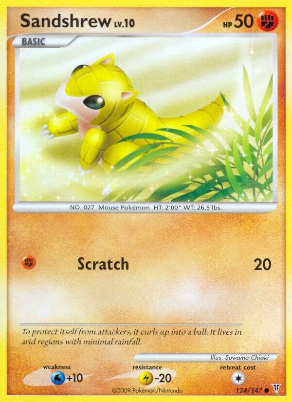 Sandshrew 124 Reverse Holofoil Supreme Victors Sandshrew 124 Reverse Holofoil Supreme Victors