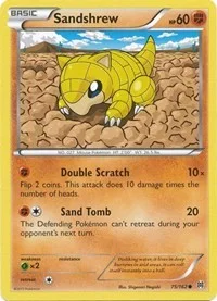 Sandshrew | 75/162 | Reverse Holofoil | XY - BREAKthrough