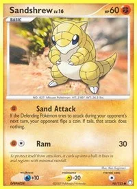 Sandshrew | 96/123 | Reverse Holofoil | Mysterious Treasures