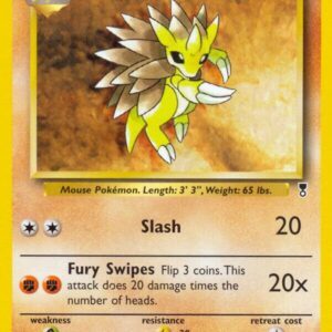 Sandslash 062/110 Reverse Holofoil Legendary Collection