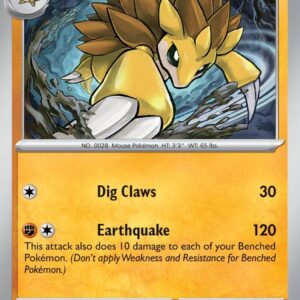 Sandslash 098/167 Normal SV06: Twilight Masquerade