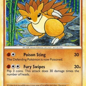 Sandslash 29/123 Reverse Holofoil HeartGold SoulSilver