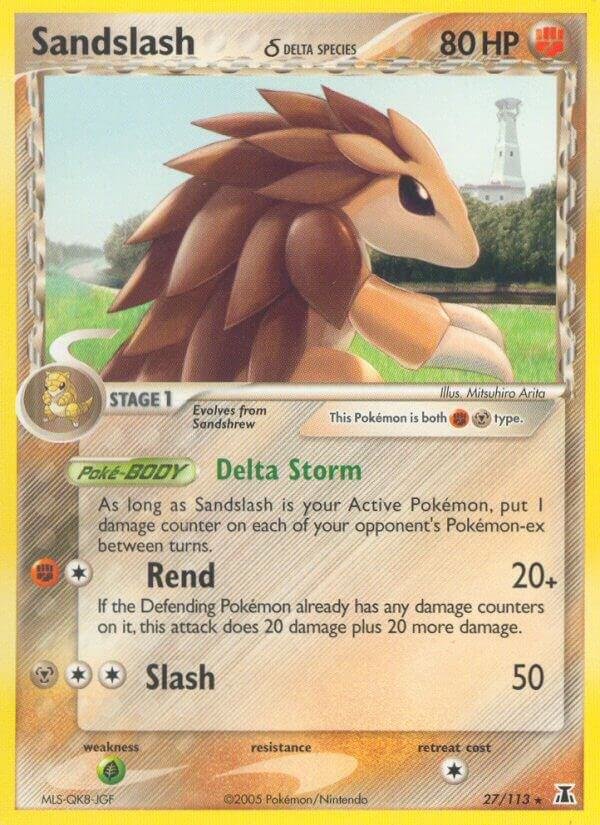 Sandslash (Delta Species) 27/113 Normal Delta Species Sandslash (Delta Species) 27/113 Normal Delta Species