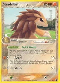 Sandslash (Delta Species) | 27/113 | Reverse Holofoil | Delta Species