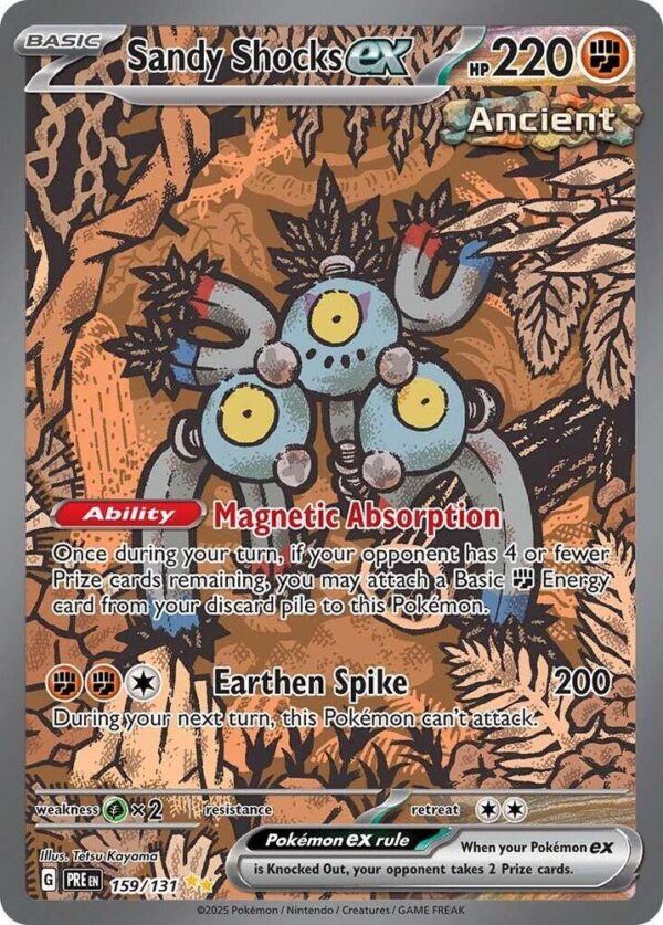 Sandy Shocks ex 159/131 Holofoil SV: Prismatic Evolutions Sandy Shocks ex 159/131 Holofoil SV: Prismatic Evolutions