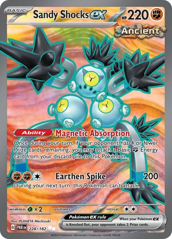 Sandy Shocks ex 228/182 Holofoil SV04: Paradox Rift