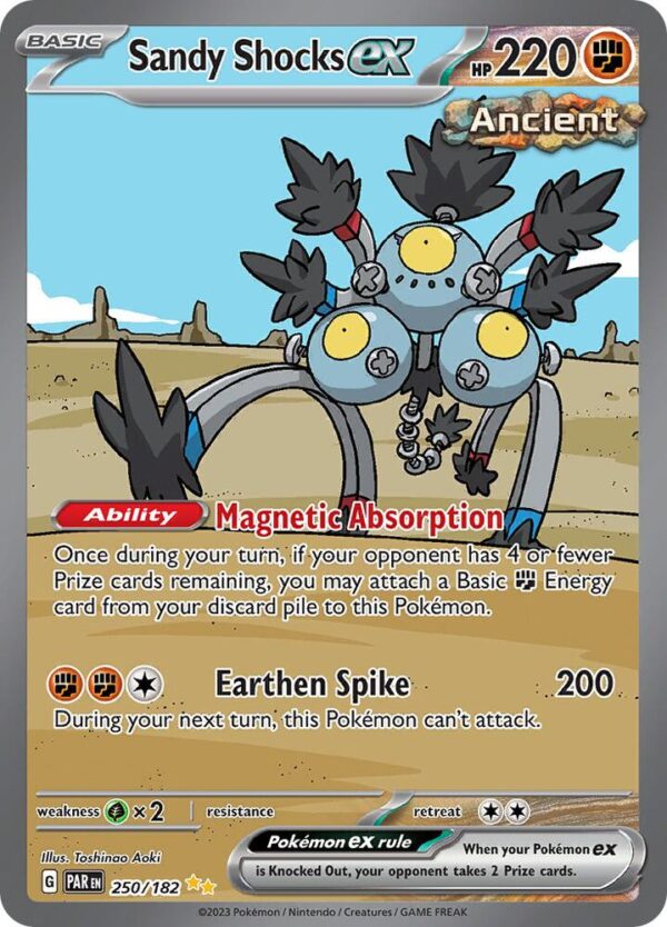 Sandy Shocks ex 250/182 Holofoil SV04: Paradox Rift Sandy Shocks ex 250/182 Holofoil SV04: Paradox Rift