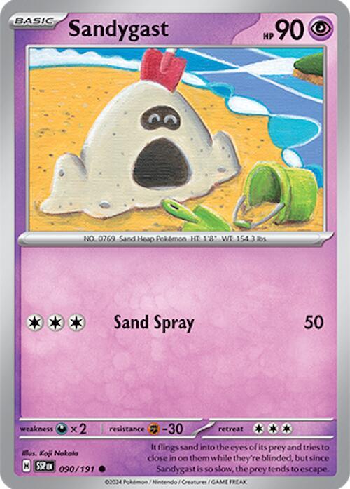 Sandygast 090/191 Normal SV08: Surging Sparks Sandygast 090/191 Normal SV08: Surging Sparks