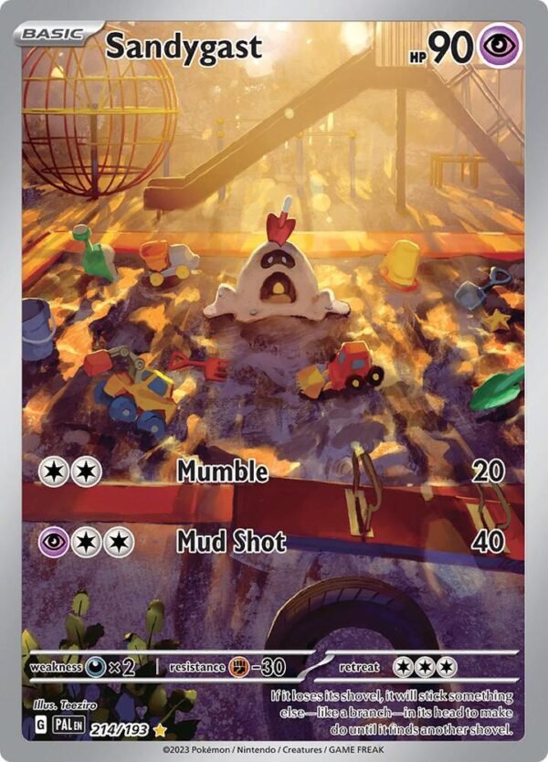 Sandygast 214/193 Holofoil SV02: Paldea Evolved Sandygast 214/193 Holofoil SV02: Paldea Evolved