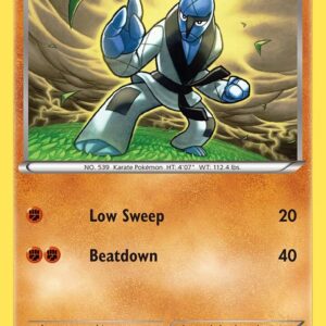 Sawk 62/114 Reverse Holofoil Black and White