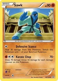 Sawk | 69/124 | Reverse Holofoil | Dragons Exalted