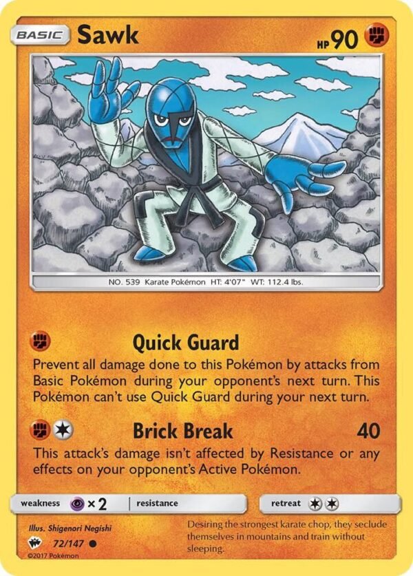 Sawk 72/147 Normal SM – Burning Shadows
