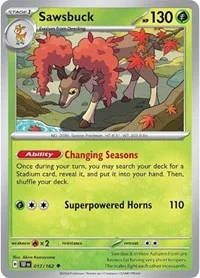 Sawsbuck | 017/162 | Normal | SV05: Temporal Forces