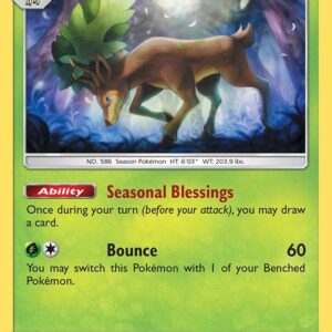Sawsbuck 16/236 Reverse Holofoil SM – Cosmic Eclipse Sawsbuck 16/236 Reverse Holofoil SM – Cosmic Eclipse