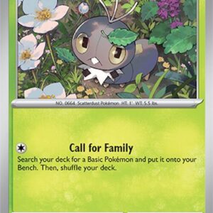 Scatterbug 005/191 Reverse Holofoil SV08: Surging Sparks Scatterbug 005/191 Reverse Holofoil SV08: Surging Sparks
