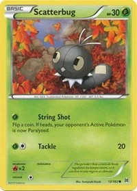 Scatterbug | 13/162 | Reverse Holofoil | XY - BREAKthrough