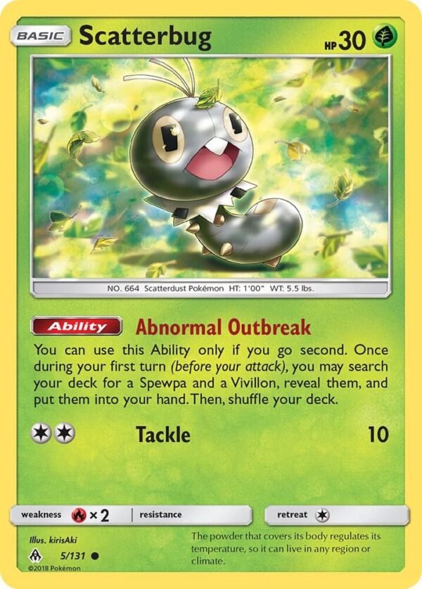 Scatterbug (5) 5/131 Normal SM – Forbidden Light