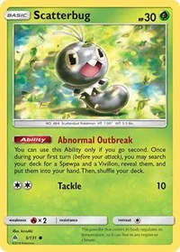 Scatterbug (5) | 5/131 | Reverse Holofoil | SM - Forbidden Light