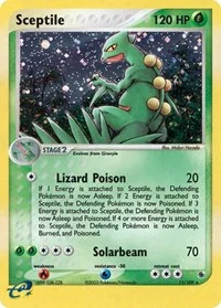 Sceptile | 11/109 | Holofoil | Ruby and Sapphire