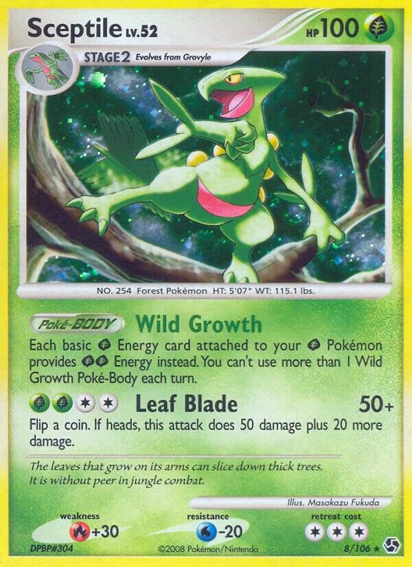 Sceptile 8/106 Holofoil Great Encounters Sceptile 8/106 Holofoil Great Encounters