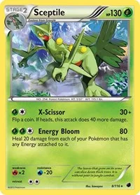 Sceptile | 8/116 | Reverse Holofoil | Plasma Freeze